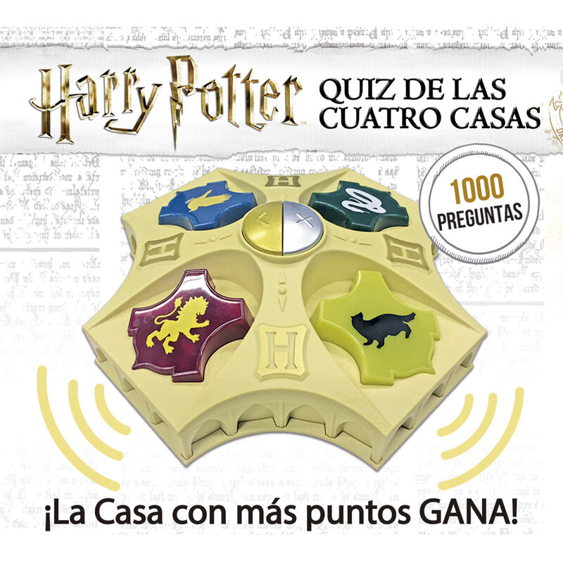 Juego mesa Quiz Harry Potter espanol Frikytopia