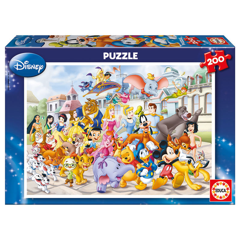 Puzzle Desfile Disney 200 piezas Frikytopia