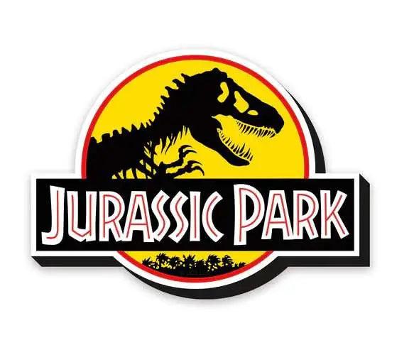 JURASSIC PARK LOGO FUNKY CHUNKY MAGNET Frikytopia