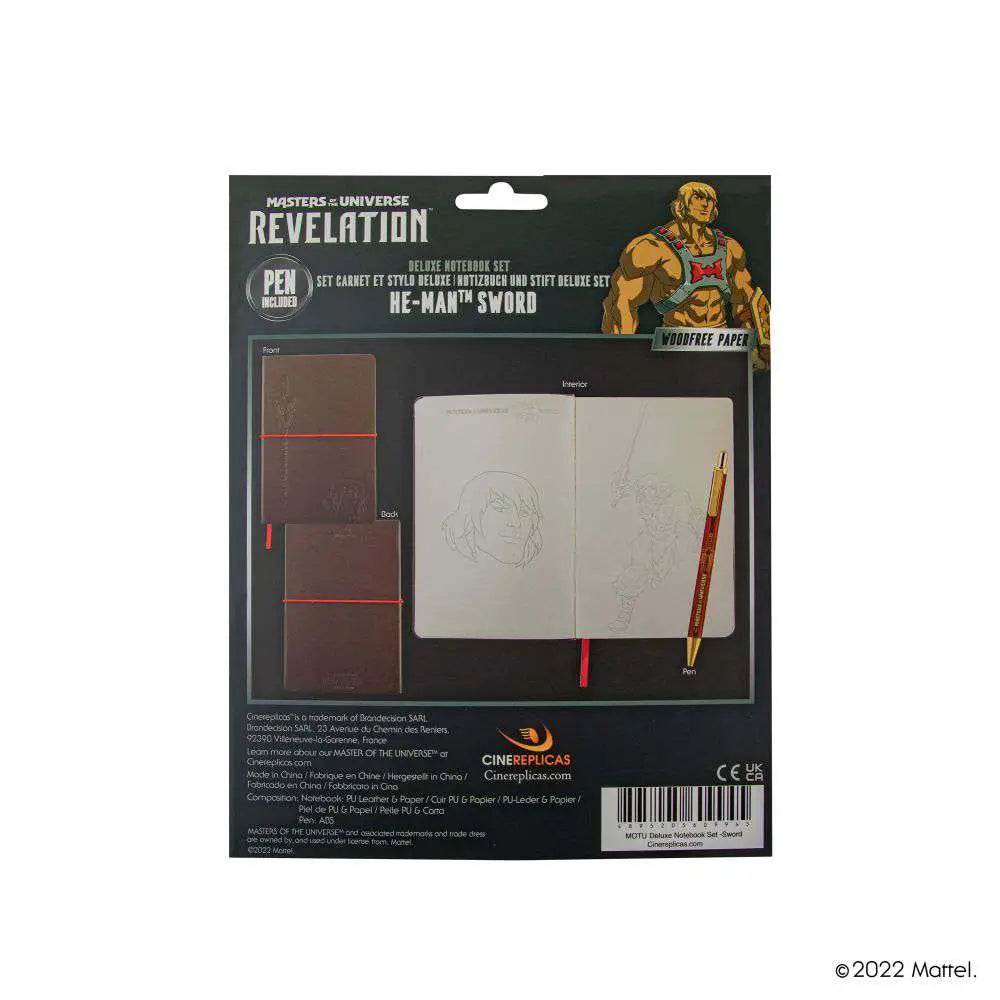 MOTU SWORD NOTEBOOK DELUXE SET