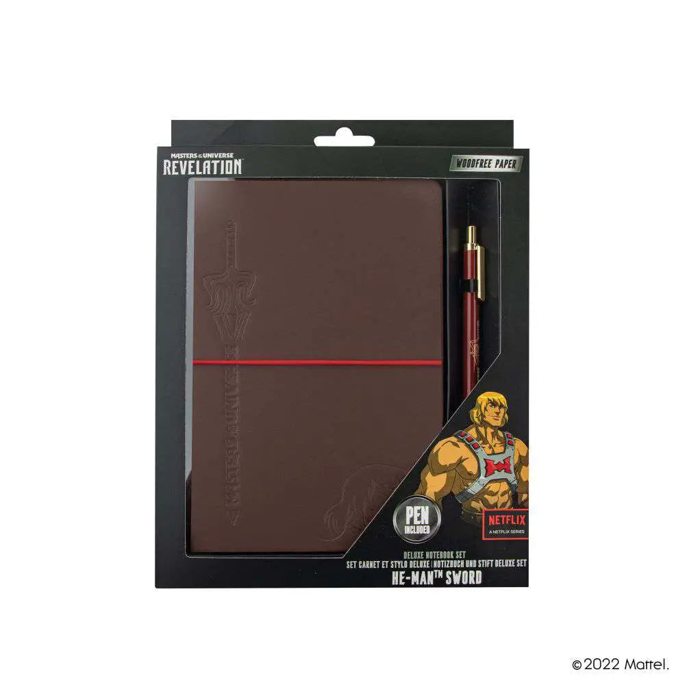 MOTU SWORD NOTEBOOK DELUXE SET Frikytopia
