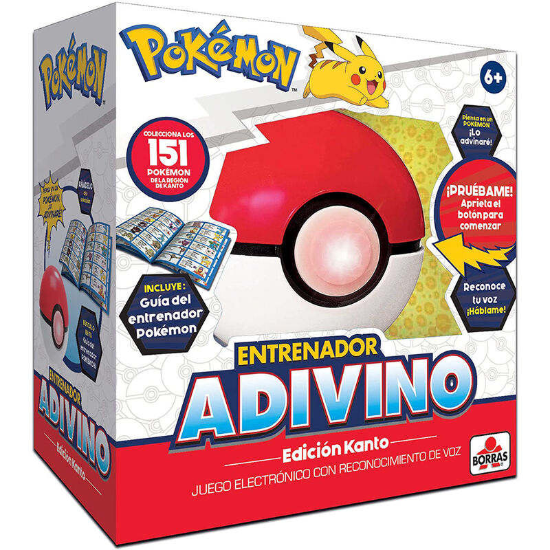 Juego mesa Adivino Pokemon Frikytopia