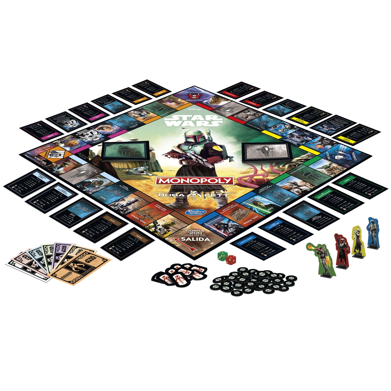 Juego de mesa monopoly boba fett pegi 14