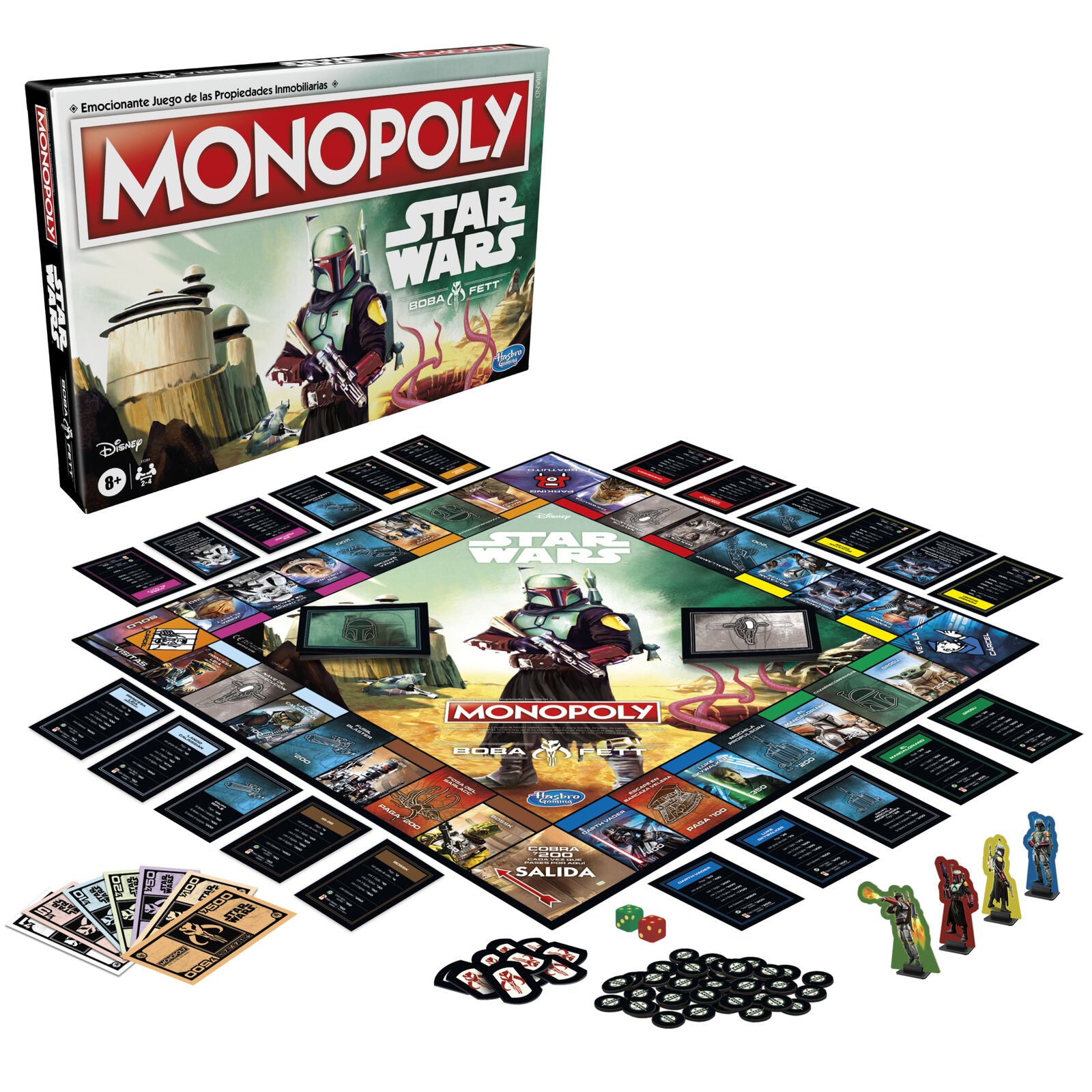 Juego de mesa monopoly boba fett pegi 14