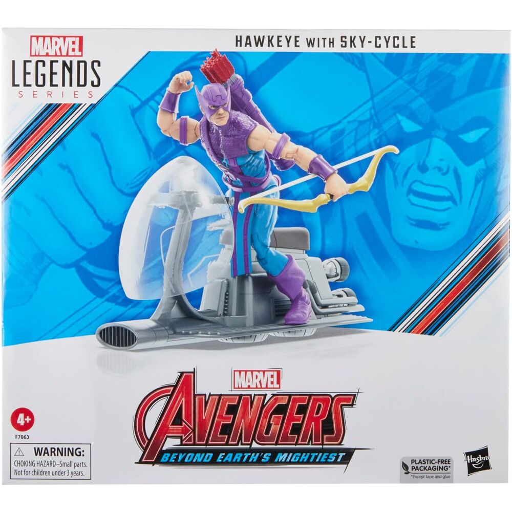 Figuras Hawkeye Sky-Cycle Beyond Earths Mightiest Los Vengadores