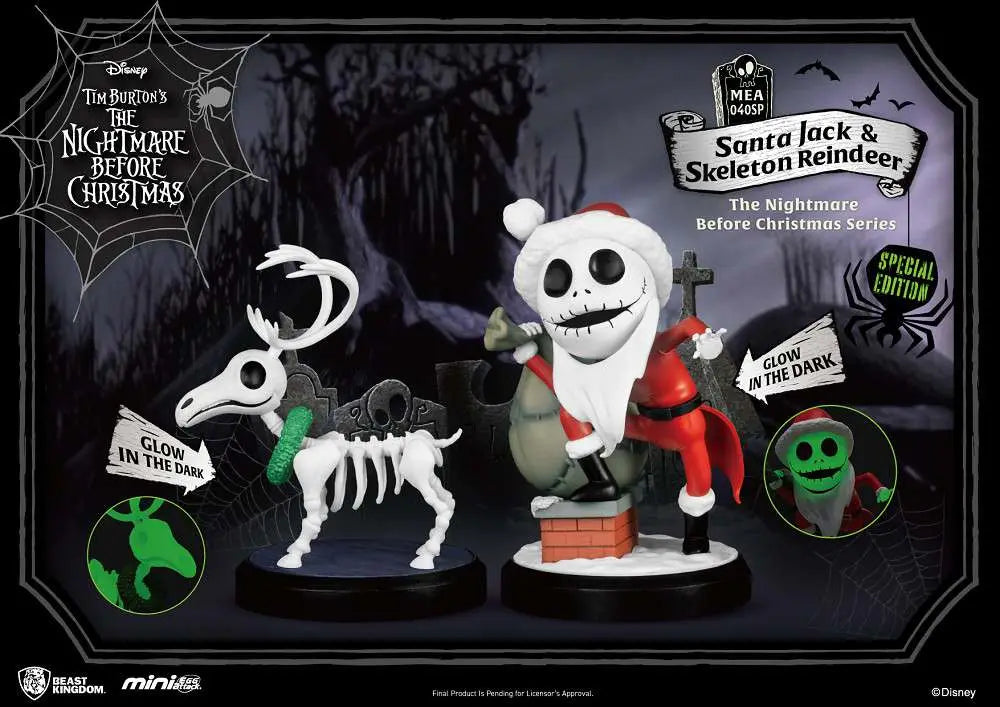 MINI EGG NBX SANTA JACK + SKELETON BOX Frikytopia