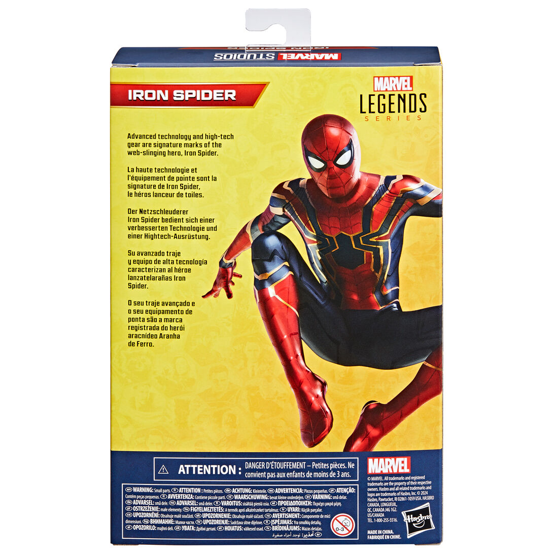 Figura hasbro marvel legends series iron spider