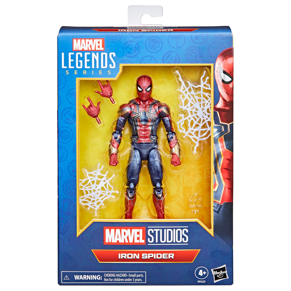Figura hasbro marvel legends series iron spider Frikytopia