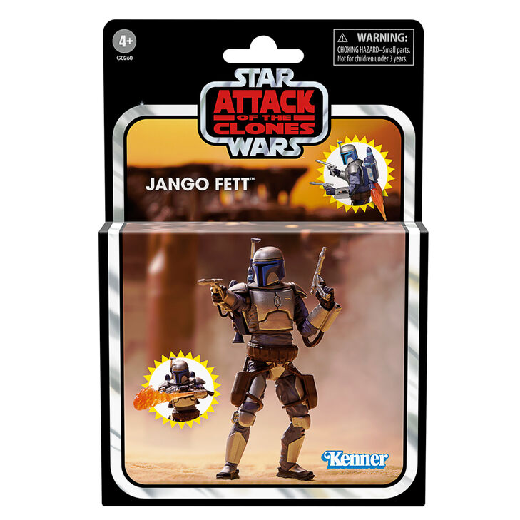 Figura hasbro star wars the vintage collection attack of the clon