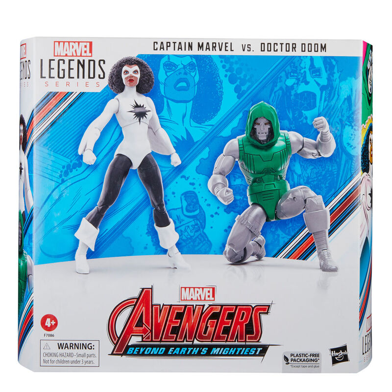 Figura Captain Marvel vs Doctor Doom Beyond Earths Mightiest Marvel Frikytopia