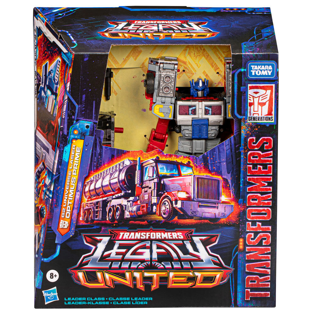 Figura hasbro transformers legacy united leader class optimus prime