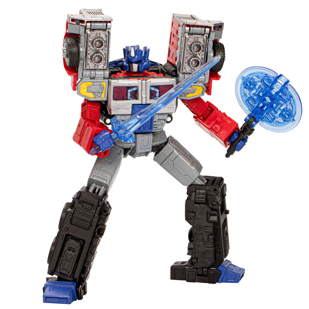 Figura hasbro transformers legacy united leader class optimus prime