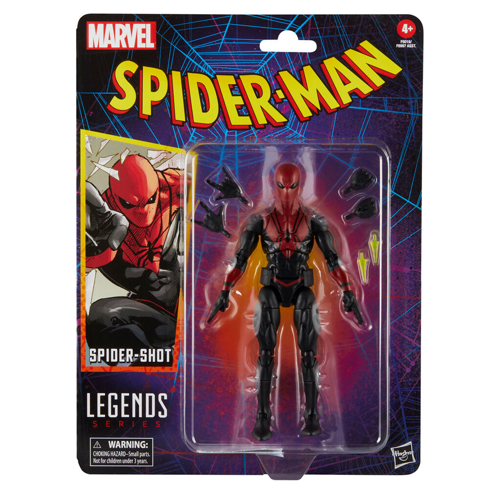 Figura Spider-Shot Spiderman Marvel 15cm Frikytopia