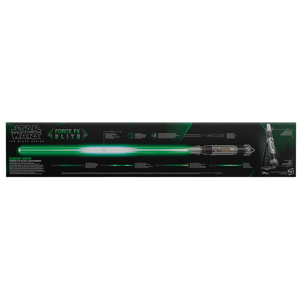 Star Wars Ahsoka Black Series replica Force FX Elite Sable de Luz