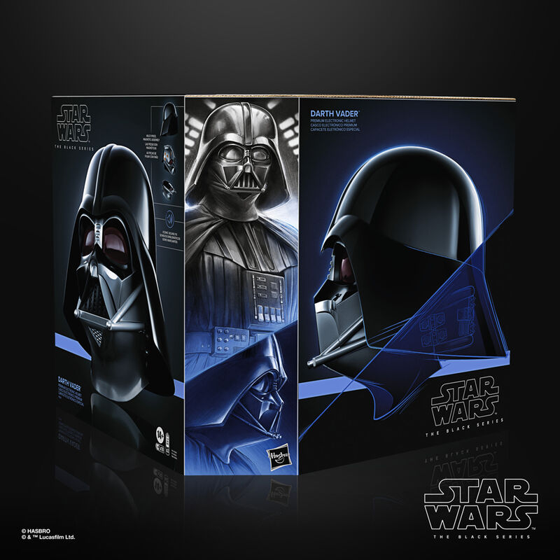 Star Wars Obi-Wan Kenobi Black Series Casco Electronico Darth Vader