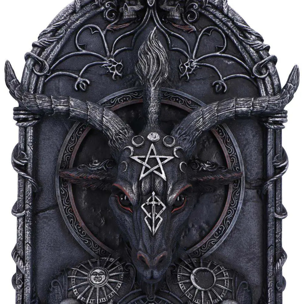 BAPHOMET INVOCATION WALL PLAQUE EXC