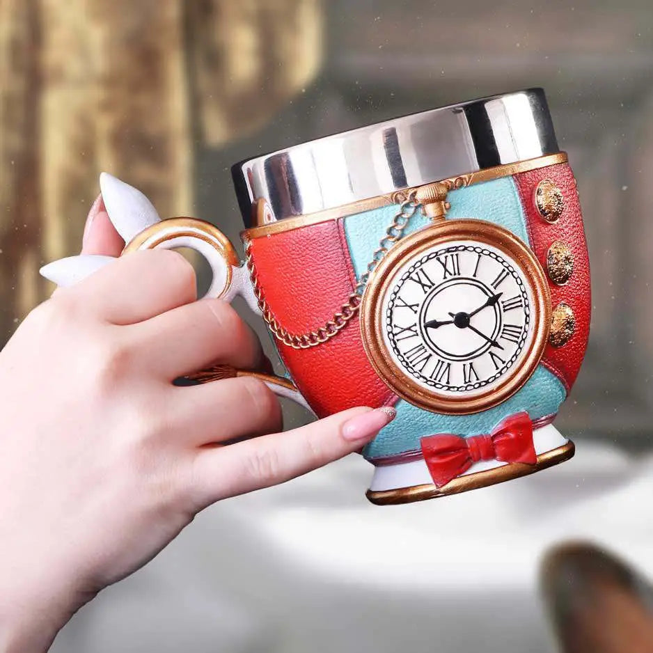 PINKYS UP WHITE RABBIT CUP Frikytopia