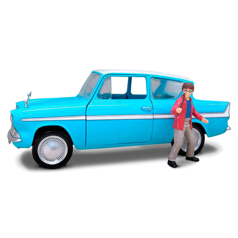 Blister figura Harry coche Ford Anglia Harry Potter