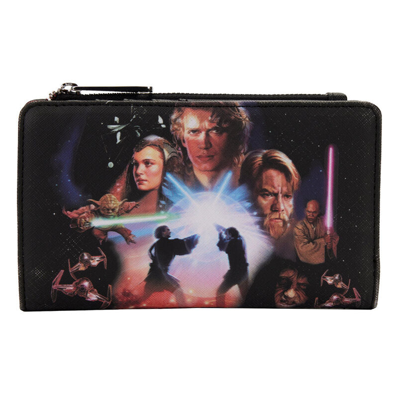 Cartera Trilogia precuelas Star Wars Loungefly Frikytopia