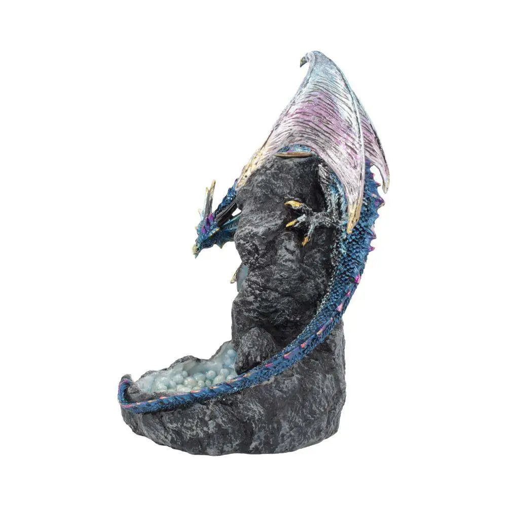 INCENSE BURNER DRAGONS INTRIGUE BACKFLOW