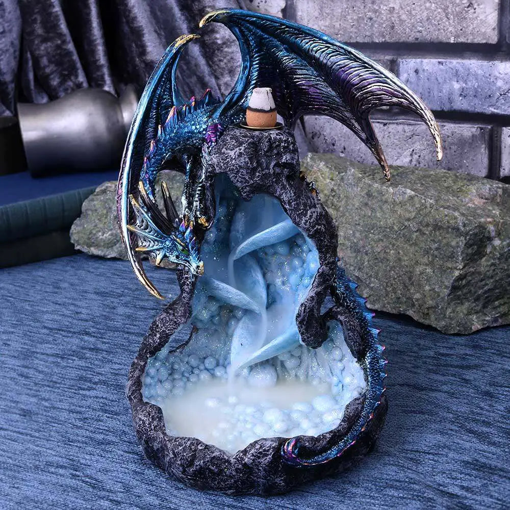 INCENSE BURNER DRAGONS INTRIGUE BACKFLOW Frikytopia