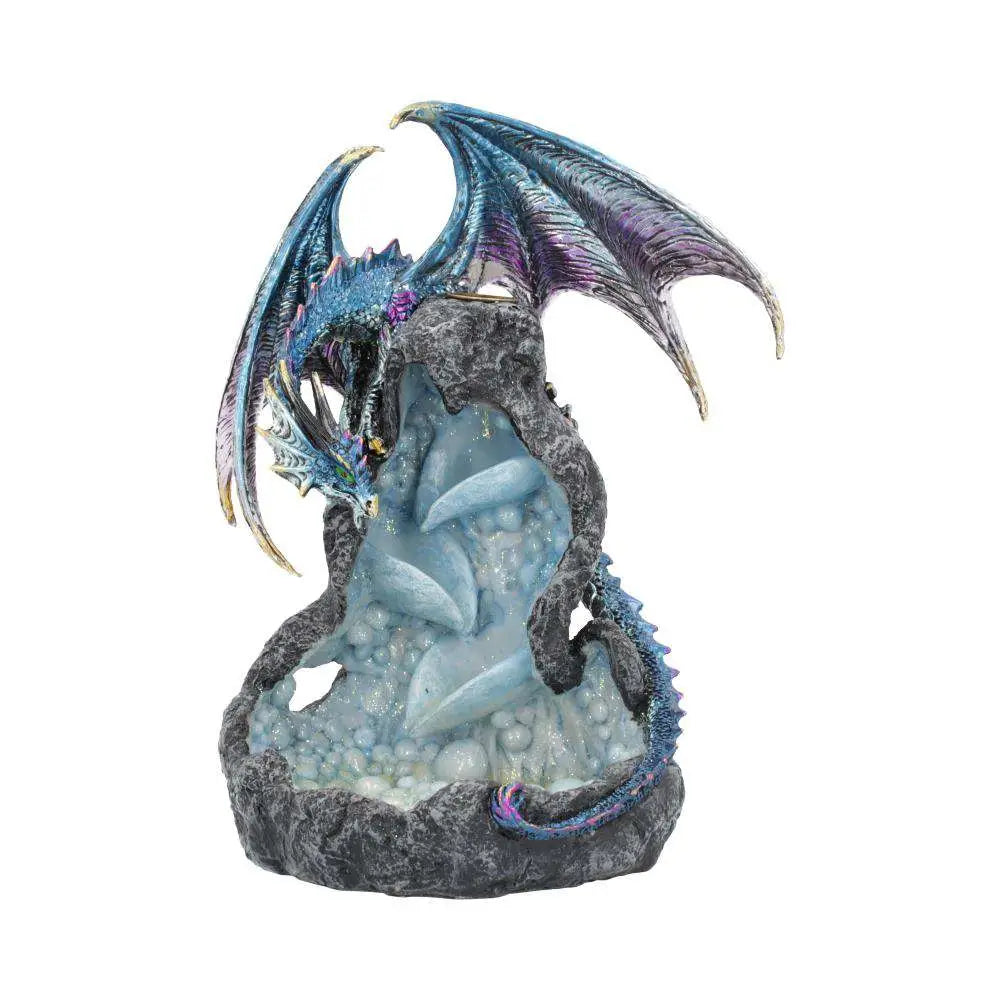 INCENSE BURNER DRAGONS INTRIGUE BACKFLOW