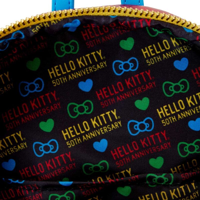 Mochila 50th Anniversary Hello Kitty Loungefly 26 cm