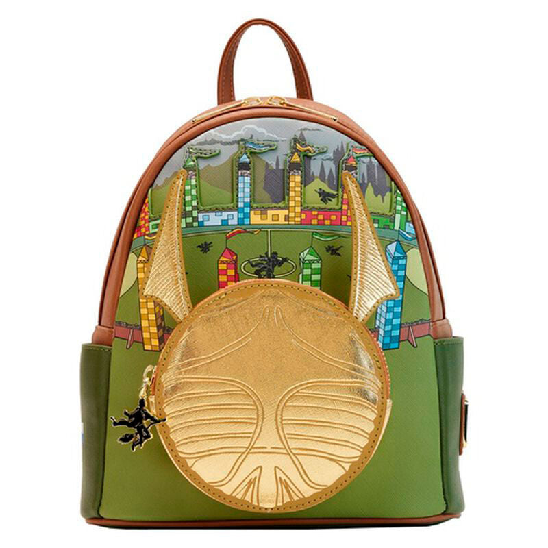 Mochila Snitch Dorada Harry Potter Loungefly 26cm Frikytopia