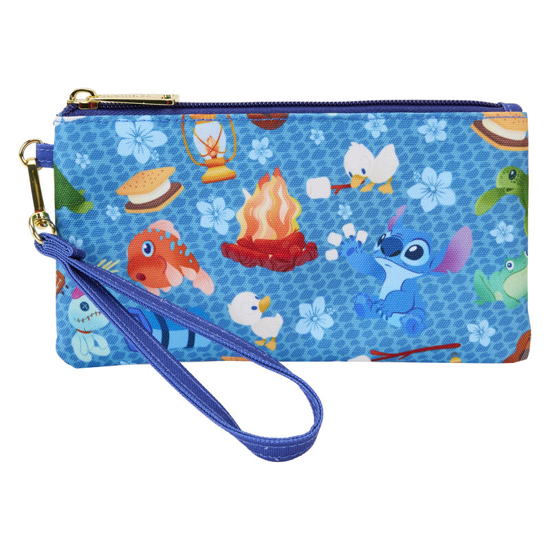 Cartera nylon Camping Cuties Stitch Disney Loungefly Frikytopia