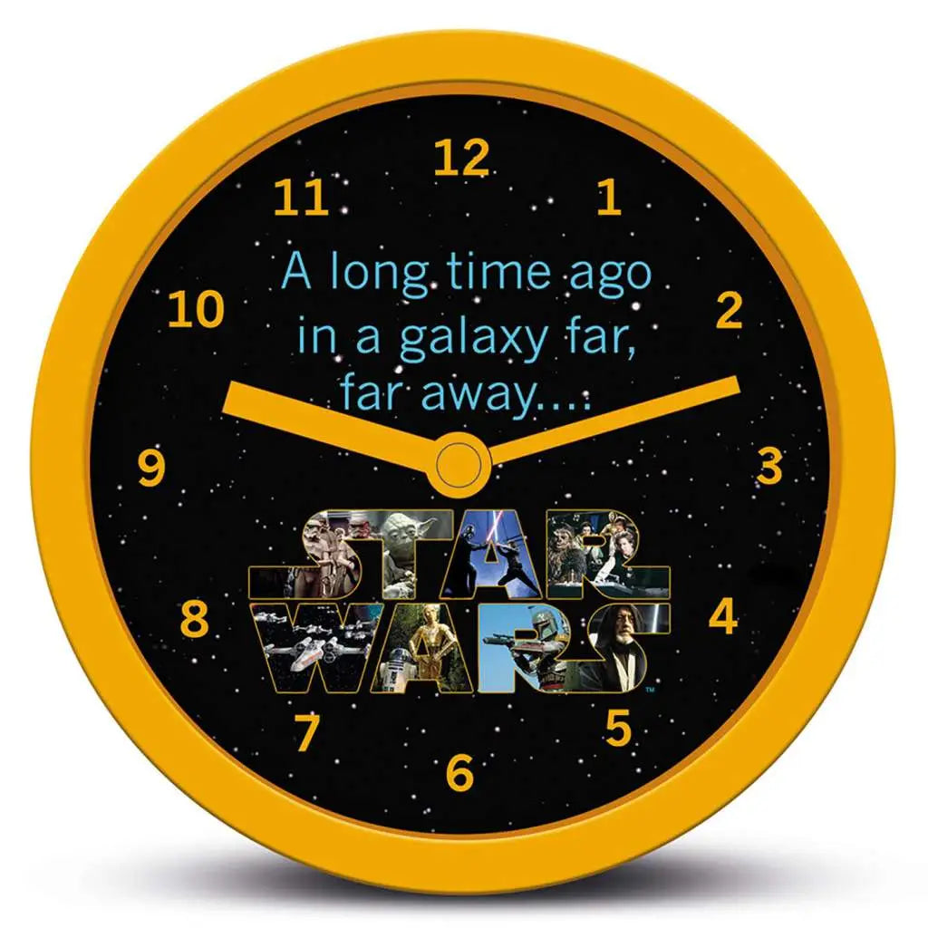 Star Wars Reloj de sobremesa Long Time Ago