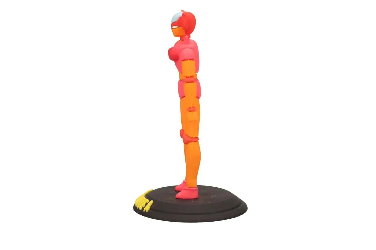 MAZINGER Z AFRODITA MINI RUBBER Figura