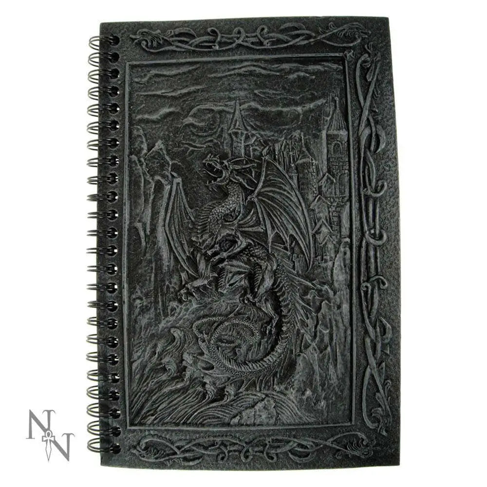 Libreta RESIN SPIRAL COVER DRAGON KING