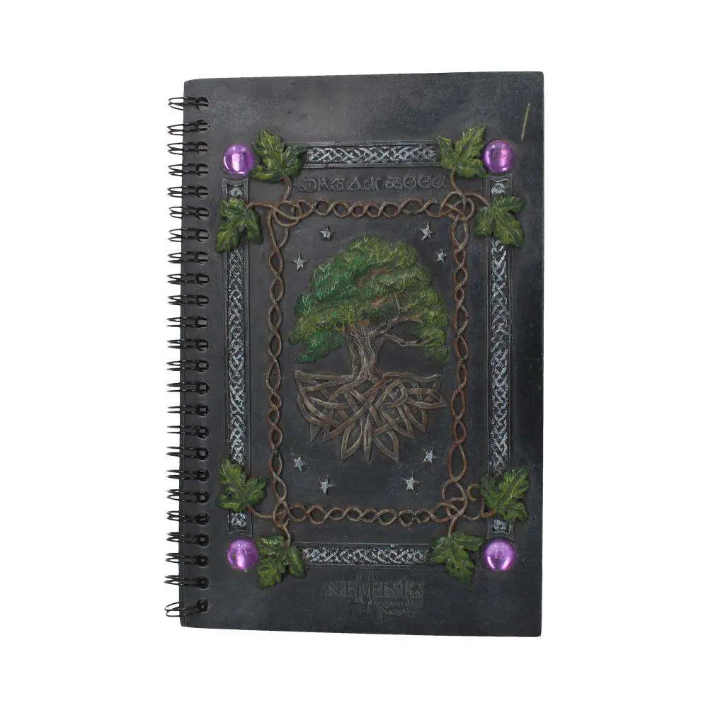 NOTEBOOK RESIN SPIRAL COVER TREE OF LIFE Frikytopia
