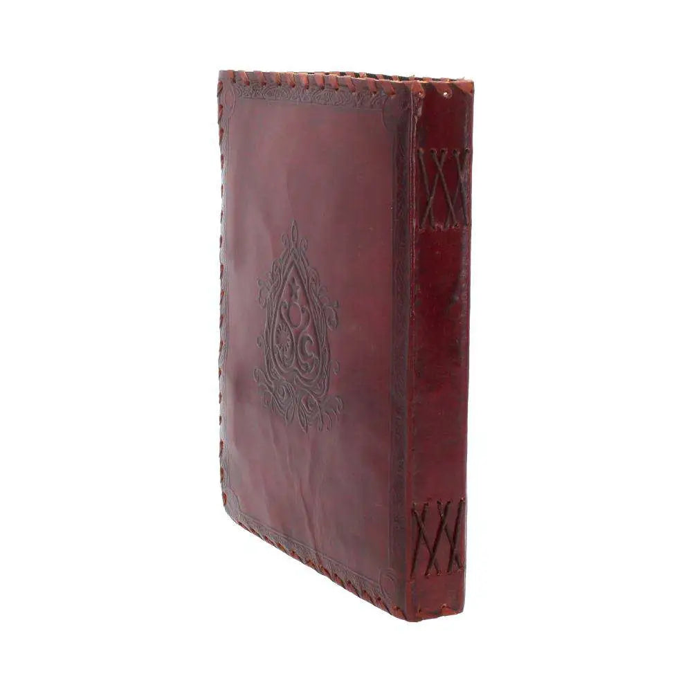 LEATHER Agenda EMBOS  SPIRIT BOARD & LOCK