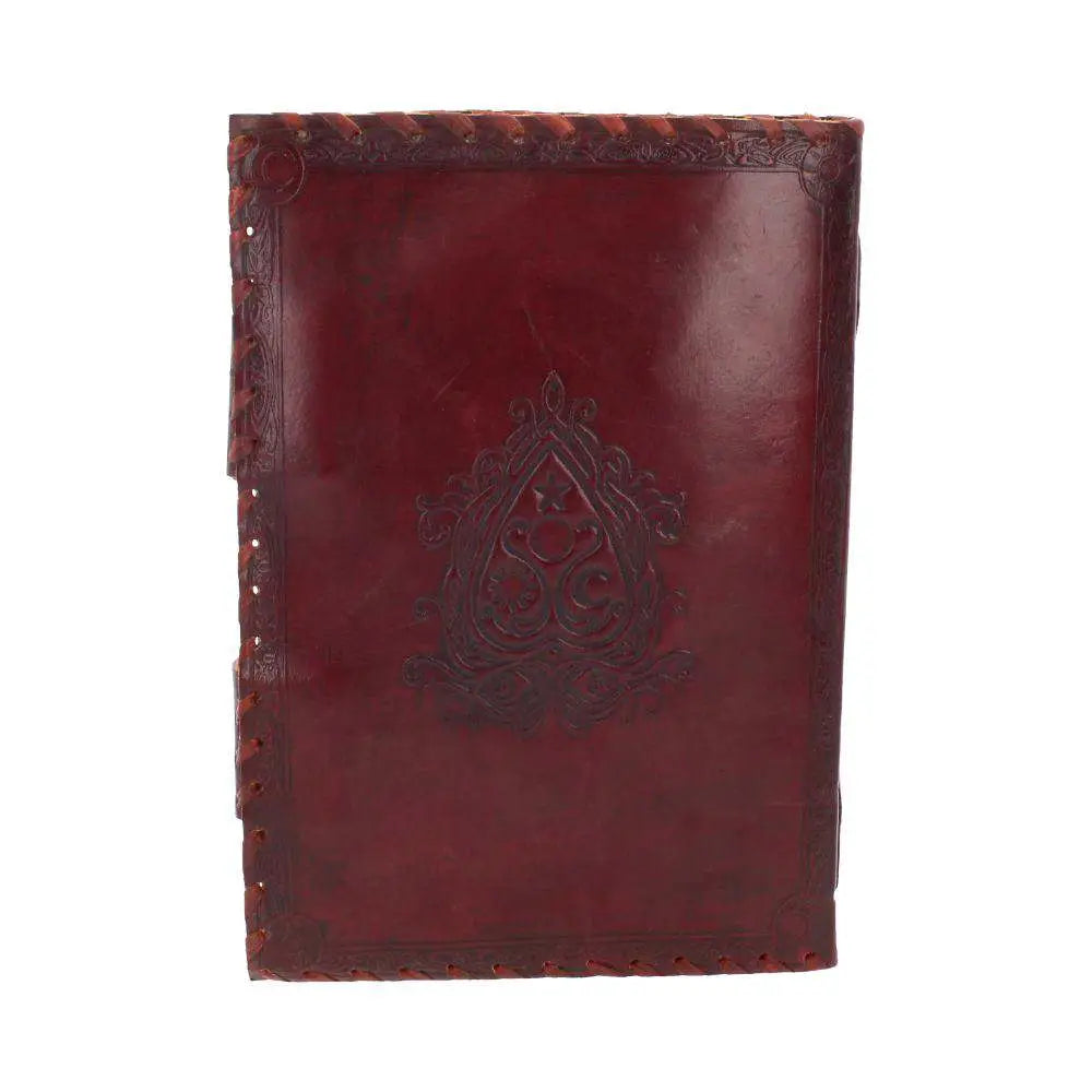 LEATHER Agenda EMBOS  SPIRIT BOARD & LOCK