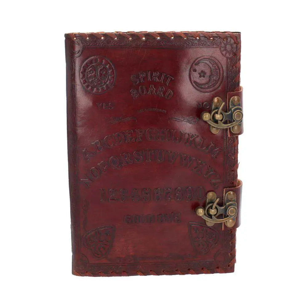 LEATHER Agenda EMBOS  SPIRIT BOARD & LOCK