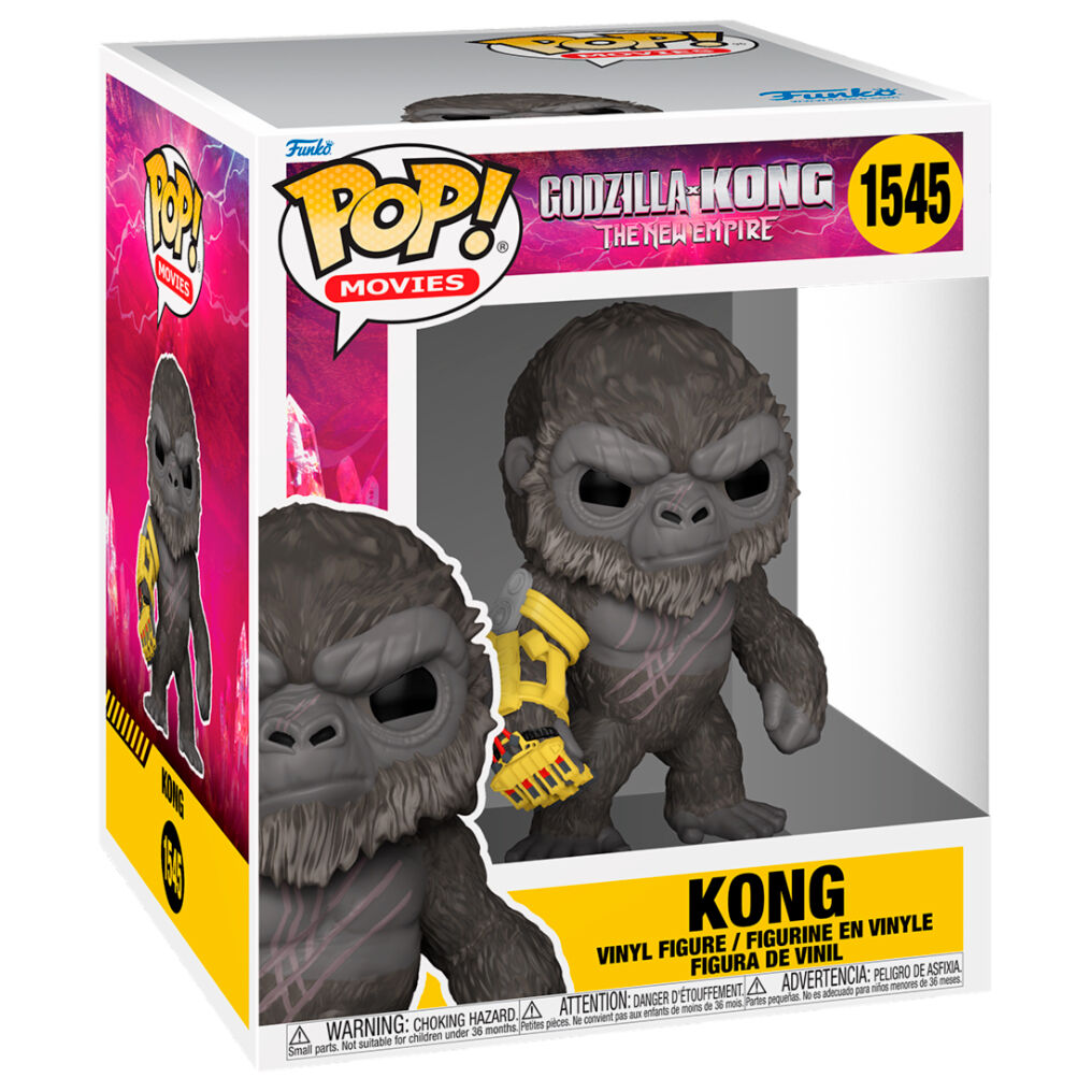 Godzilla vs Kong 2 Oversized POP Vinyl Figura Kong 15 cm