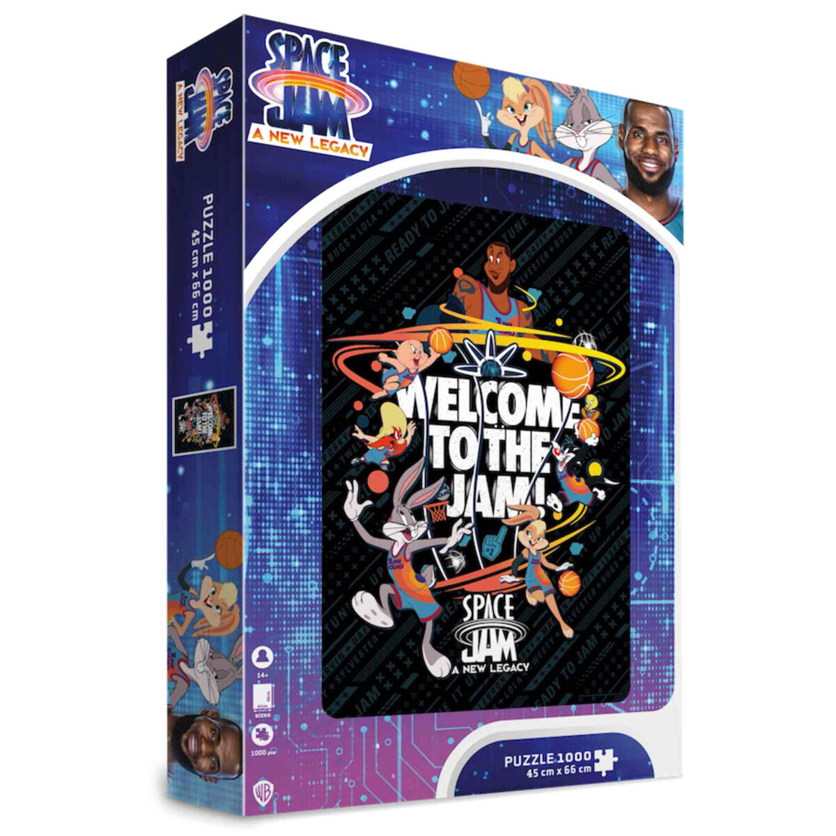 Puzzle Welcome to the Jam Space Jam 2 1000 piezas Frikytopia