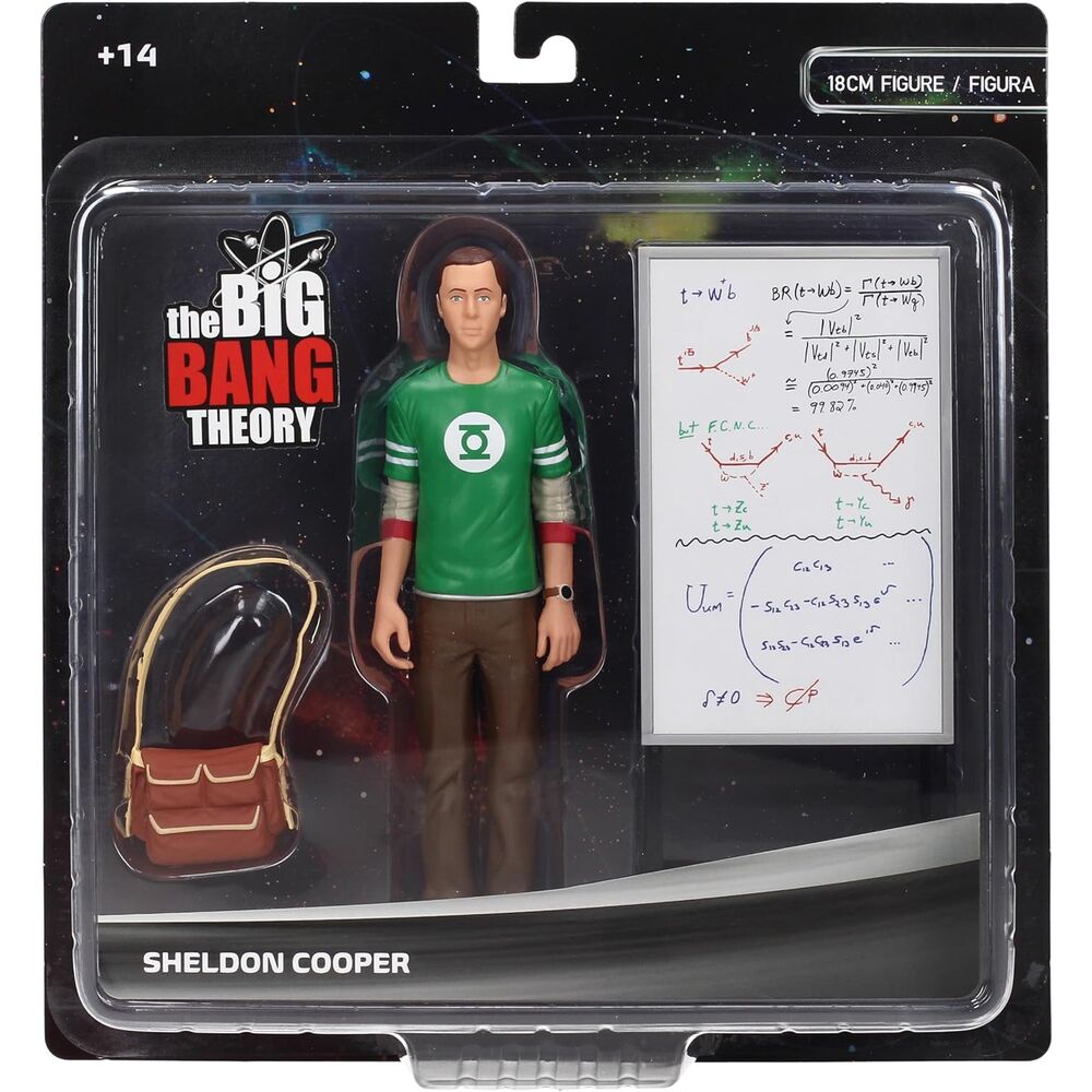 Figura sd toys the big bang theory sheldon cooper
