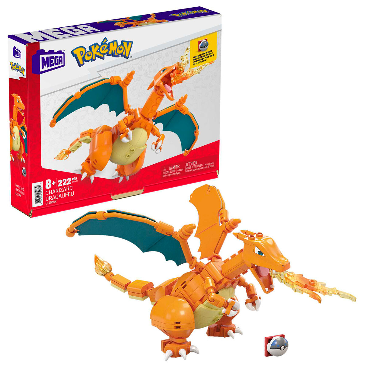 MEGA Construx Charizard Pokemon Frikytopia