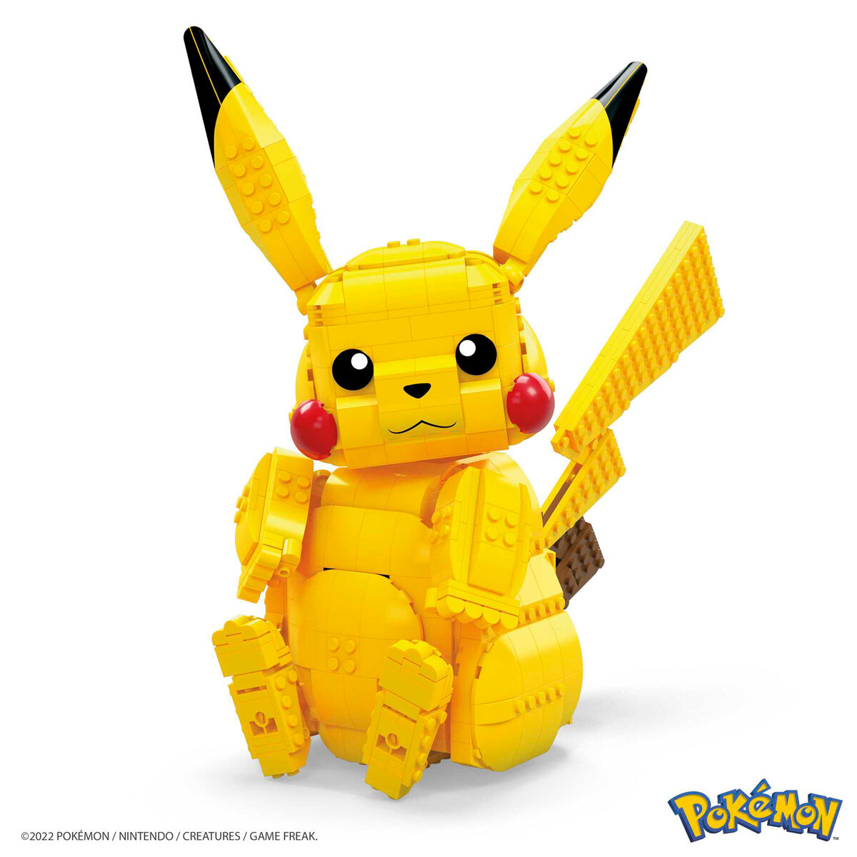 Pokemon Kit de Construccion Mega Construx Jumbo Pikachu 33 cm