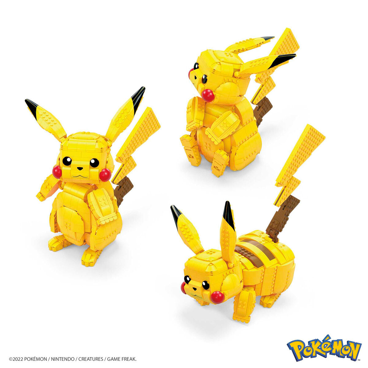 Pokemon Kit de Construccion Mega Construx Jumbo Pikachu 33 cm