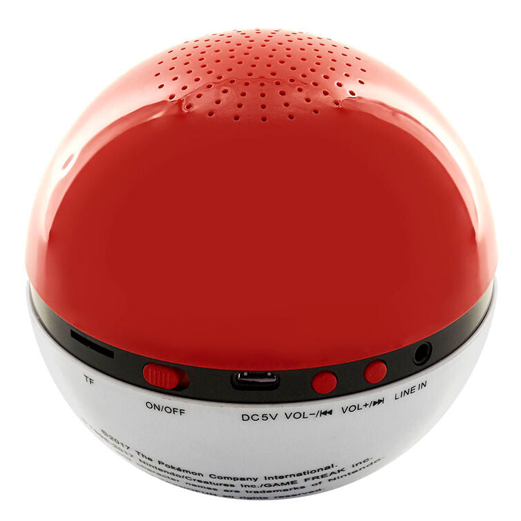 Altavoz bluetooth teknofun madcow entertainment pokemon pokeball