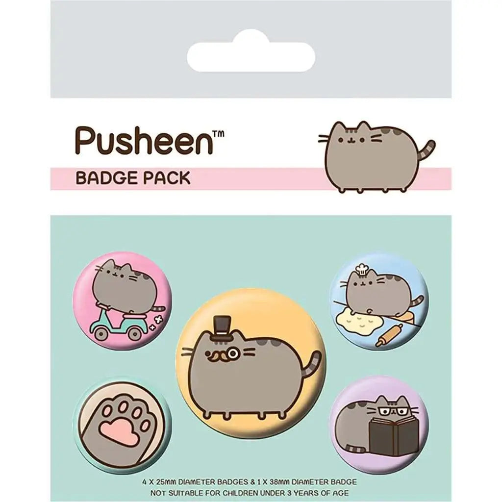PUSHEEN FANCY Chapa PACK