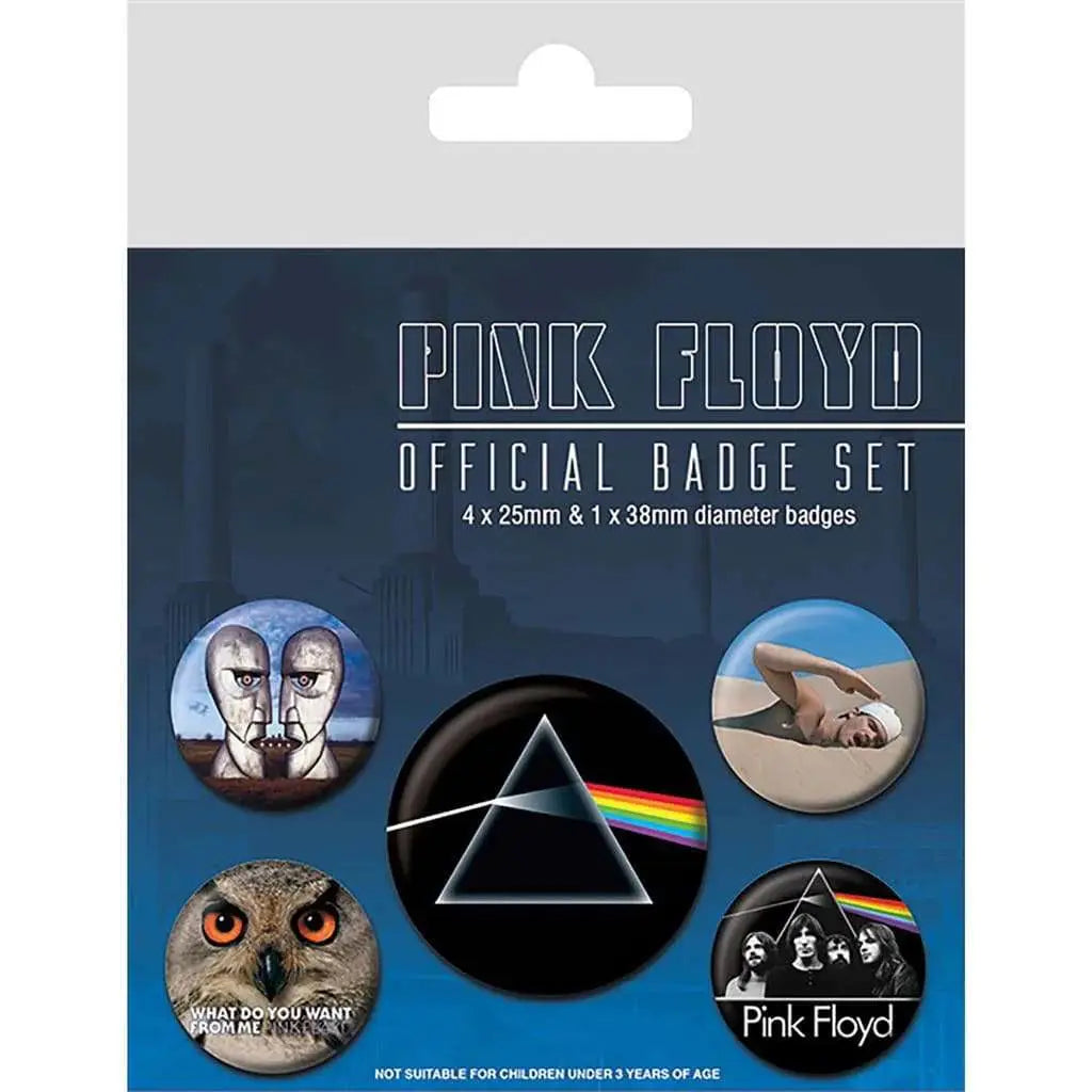 PINK FLOYD Chapa PACK Frikytopia