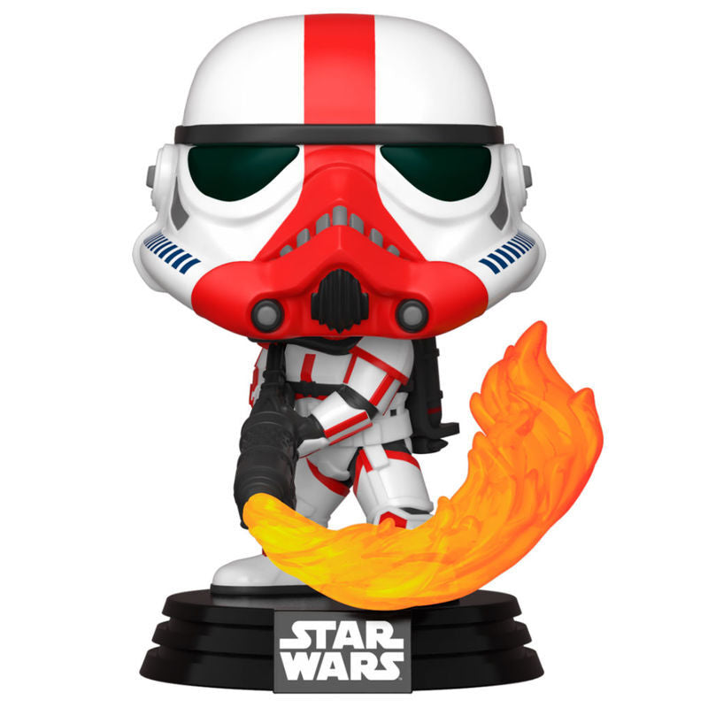Figura POP Star Wars Mandalorian Incinerator Stormtrooper Frikytopia