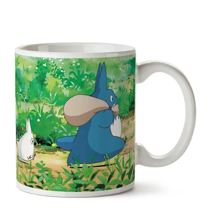 Studio Ghibli Taza Totoro White and Blue