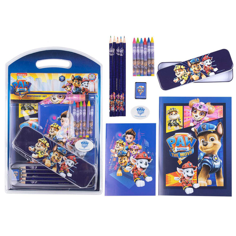Set papeleria Patrulla Canina Paw Patrol Frikytopia