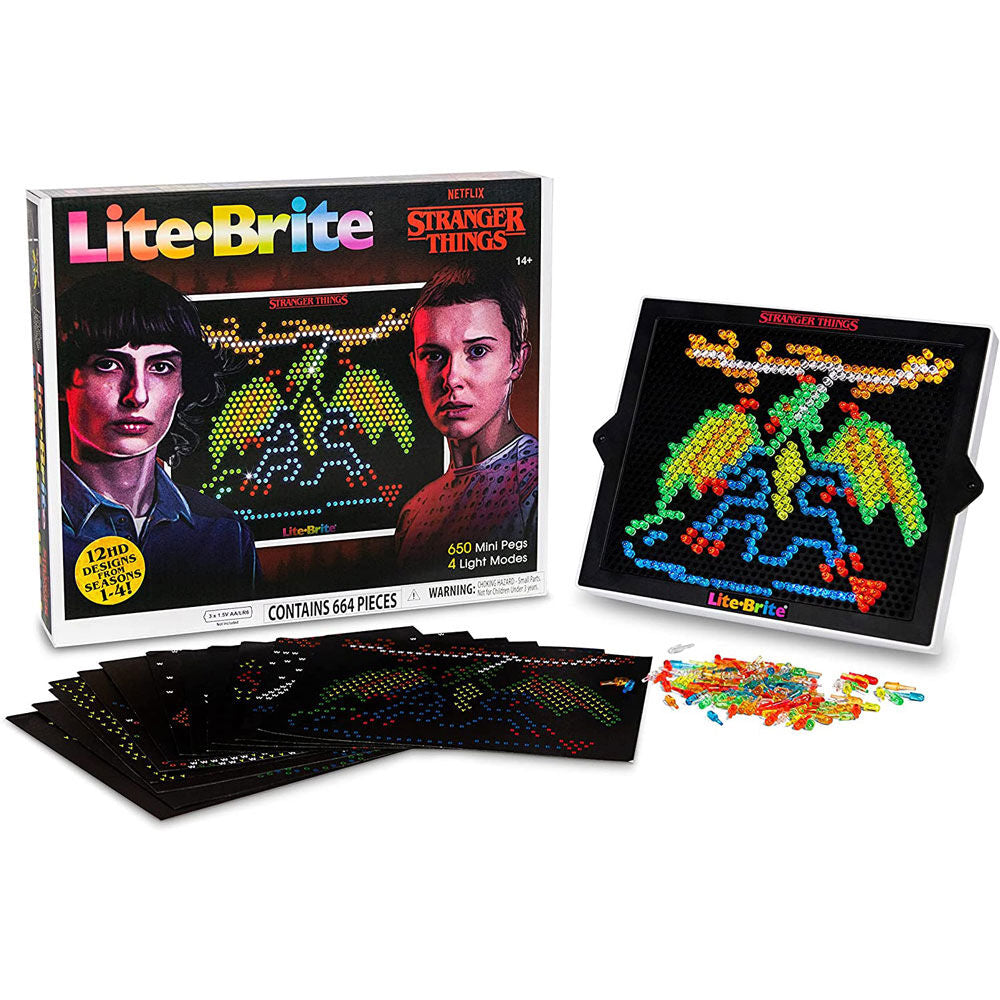 Juego Lite Brite Stranger Things Frikytopia