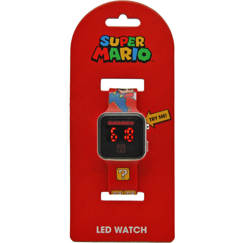 Reloj led Super Mario Bros Frikytopia